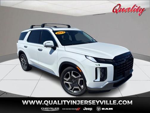 Hyper White 2023 Hyundai PALISADE Limited