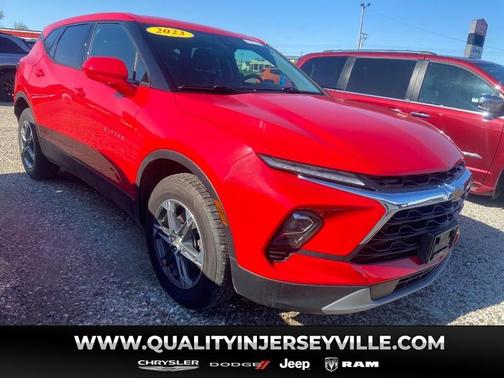 Red 2023 Chevrolet Blazer 2LT