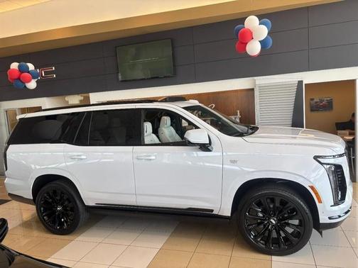 Vibrant White 2026 Cadillac Escalade 4WD Platinum Sport