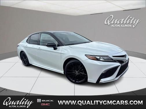 White 2022 Toyota Camry XSE