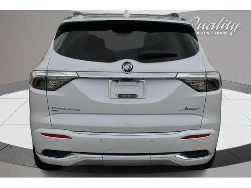 White Frost Tri-Coat 2024 Buick Enclave Avenir