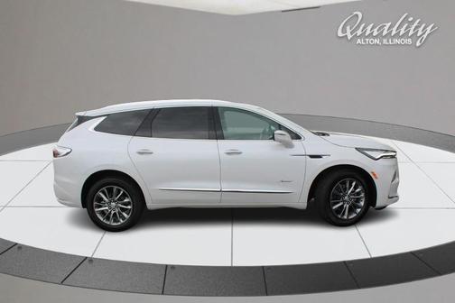 White Frost Tri-Coat 2024 Buick Enclave Avenir