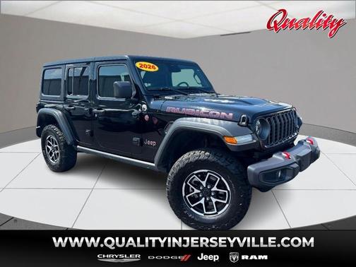 Black Clearcoat 2026 Jeep Wrangler Rubicon