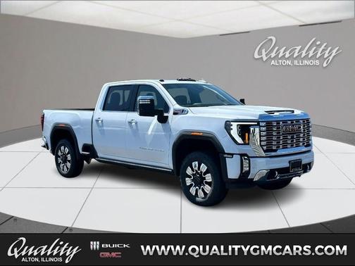 Glacier White 2026 GMC Sierra 2500 Denali