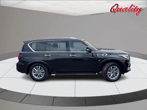 Black Obsidian 2019 INFINITI QX80 Luxe