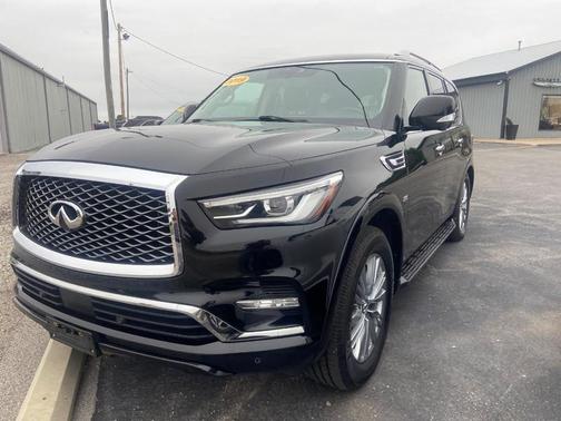 Black Obsidian 2019 INFINITI QX80 Luxe