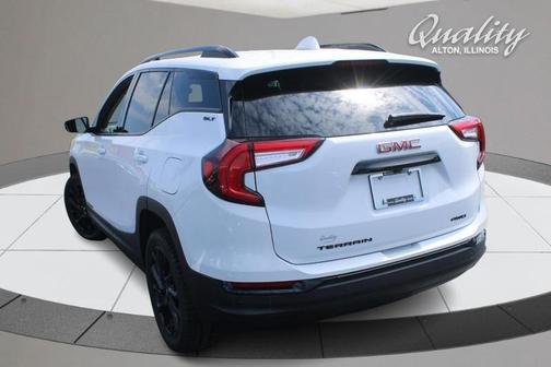 Summit White 2023 GMC Terrain SLT