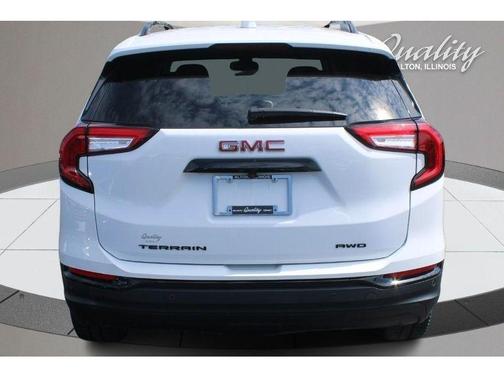Summit White 2023 GMC Terrain SLT