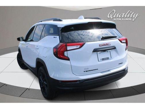 Summit White 2023 GMC Terrain SLT