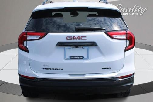 Summit White 2023 GMC Terrain SLT