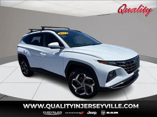 Serenity White Pearl 2023 Hyundai TUCSON Limited