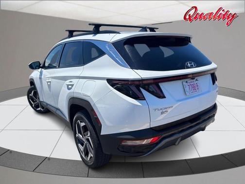 Serenity White Pearl 2023 Hyundai TUCSON Limited