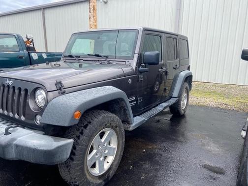 Granite Crystal Clearcoat Metallic 2017 Jeep Wrangler Unlimited Sport