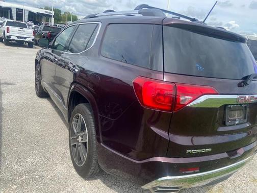 Black Cherry Metallic 2017 GMC Acadia Denali