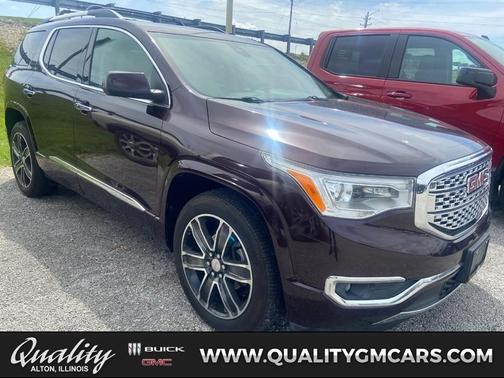 Black Cherry Metallic 2017 GMC Acadia Denali