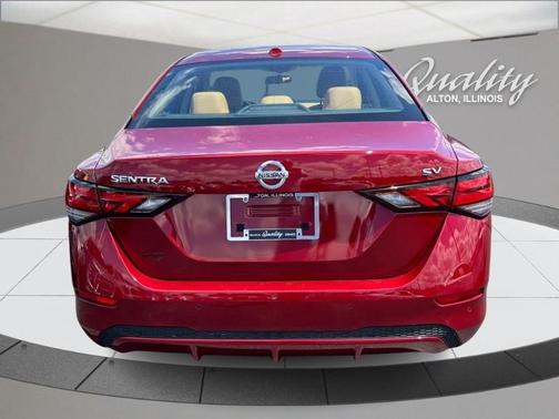 Scarlet Ember 2020 Nissan Sentra SV
