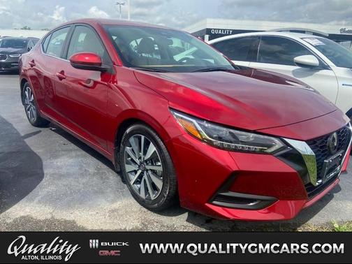 Scarlet Ember 2020 Nissan Sentra SV