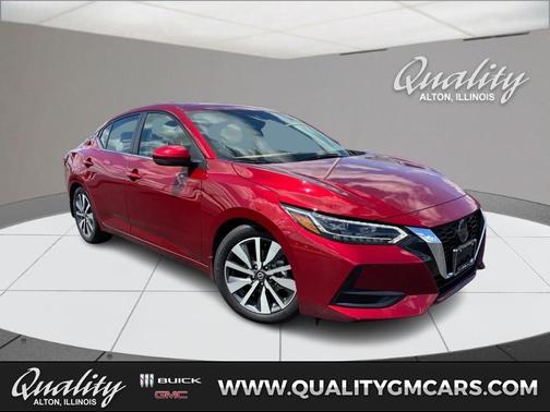 Scarlet Ember 2020 Nissan Sentra SV