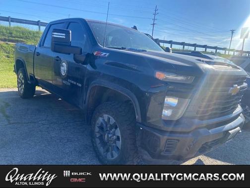 Black 2024 Chevrolet Silverado 2500 Custom