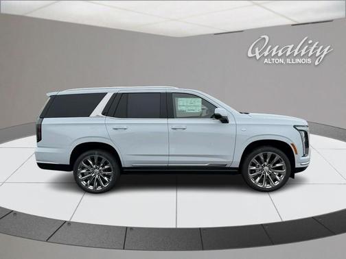 White Tri-Coat 2026 Cadillac Escalade Luxury