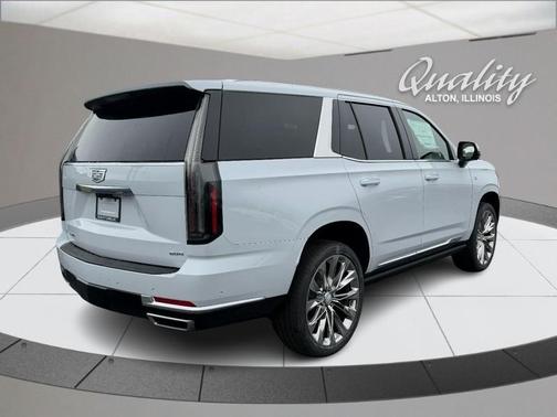 White Tri-Coat 2026 Cadillac Escalade Luxury