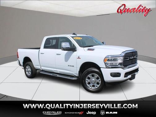 Bright White Clearcoat 2024 RAM 2500 Laramie