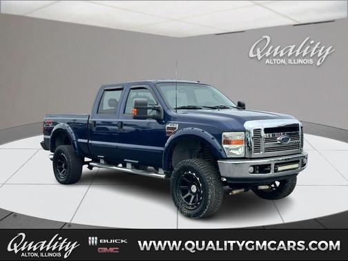 Dark Blue Pearl Clearcoat Metallic 2008 Ford F-250 Lariat