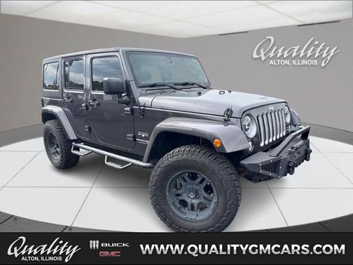Granite Crystal Metallic 2018 Jeep Wrangler JK Unlimited Sahara