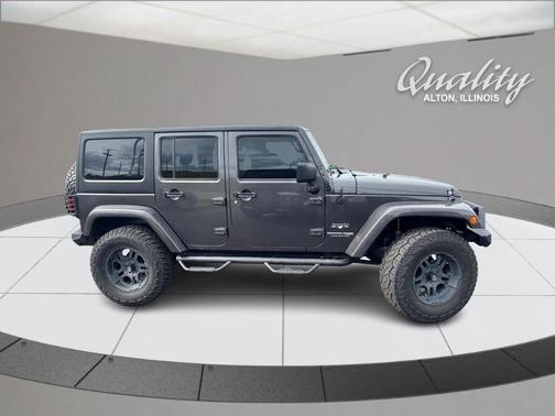 Granite Crystal Metallic 2018 Jeep Wrangler JK Unlimited Sahara