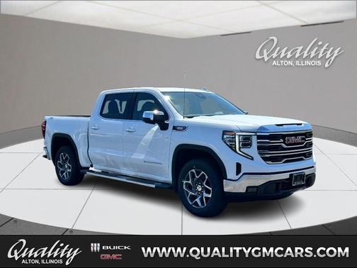 Summit White 2026 GMC Sierra 1500 SLT