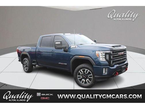 Pacific Blue Metallic 2023 GMC Sierra 2500 AT4
