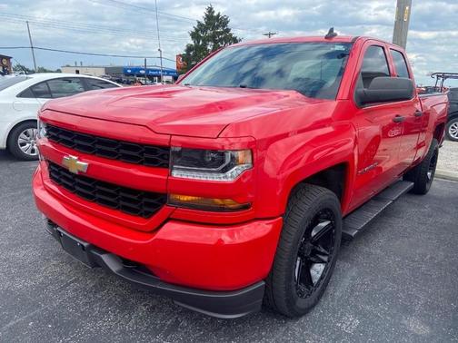 Red 2018 Chevrolet Silverado 1500 Custom