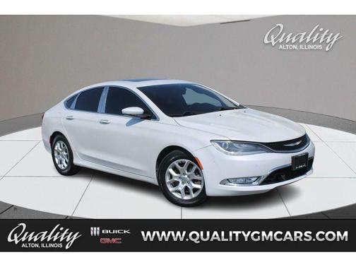 Lunar White Tri-Coat Pearl 2015 Chrysler 200 C