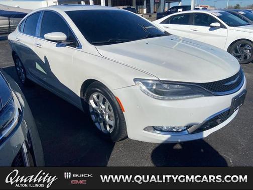 Lunar White Tri-Coat Pearl 2015 Chrysler 200 C