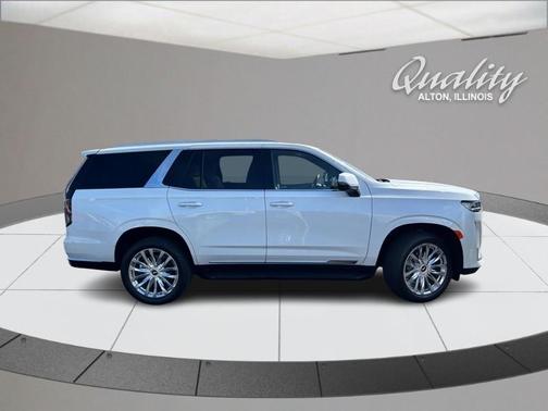 Crystal White Tri-Coat 2024 Cadillac Escalade Premium Luxury