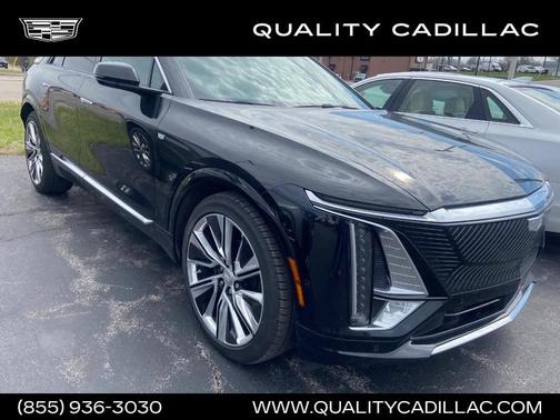 Stellar Black Metallic 2025 Cadillac LYRIQ Luxury