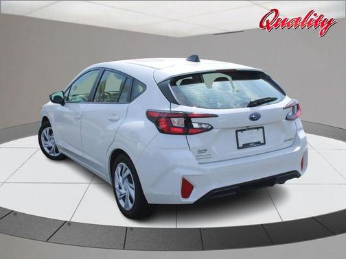 Crystal White Pearl 2024 Subaru Impreza Base