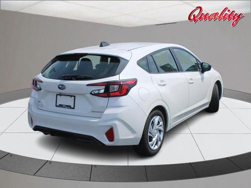 Crystal White Pearl 2024 Subaru Impreza Base