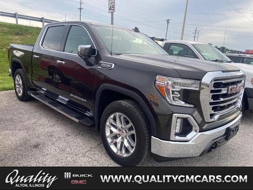Brownstone Metallic 2021 GMC Sierra 1500 SLT