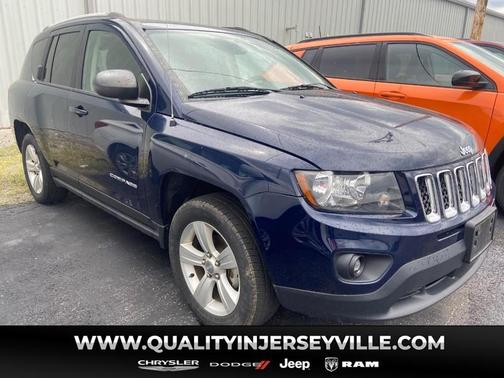 True Blue Pearlcoat 2017 Jeep Compass Sport