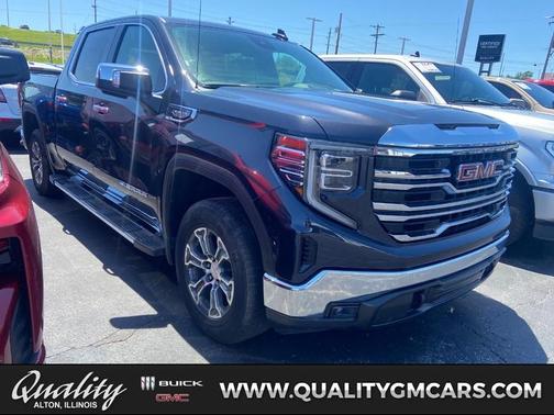 Titanium Rush Metallic 2023 GMC Sierra 1500 SLT