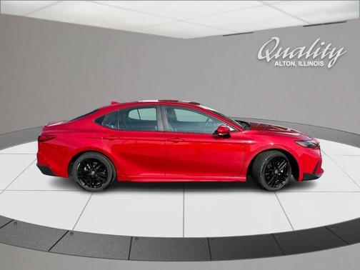 Red 2025 Toyota Camry