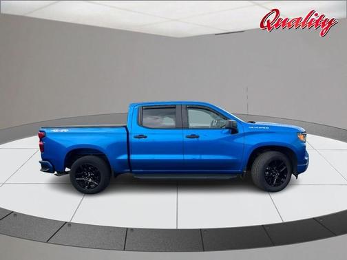 Glacier Blue Metallic 2023 Chevrolet Silverado 1500 Custom