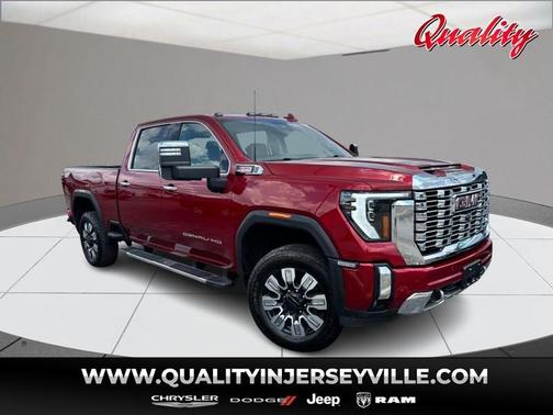 Volcanic Red 2024 GMC Sierra 3500 Denali
