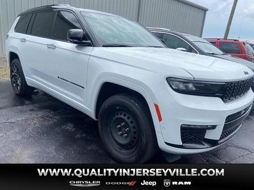 Bright White Clearcoat 2023 Jeep Grand Cherokee L Summit