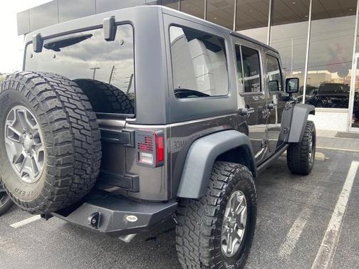 Granite Crystal Clearcoat Metallic 2016 Jeep Wrangler Unlimited Rubicon