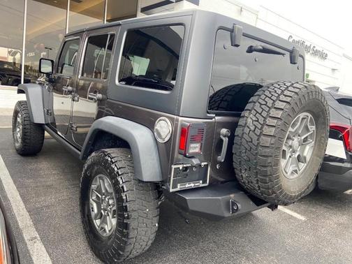 Granite Crystal Clearcoat Metallic 2016 Jeep Wrangler Unlimited Rubicon