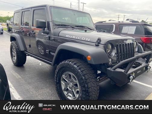 Granite Crystal Clearcoat Metallic 2016 Jeep Wrangler Unlimited Rubicon