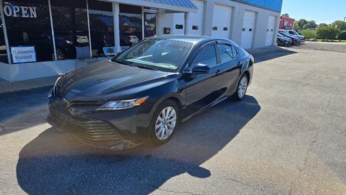 Galactic Aqua Mica 2019 Toyota Camry LE