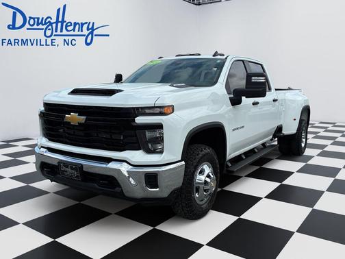 Summit White 2024 Chevrolet Silverado 3500 WT